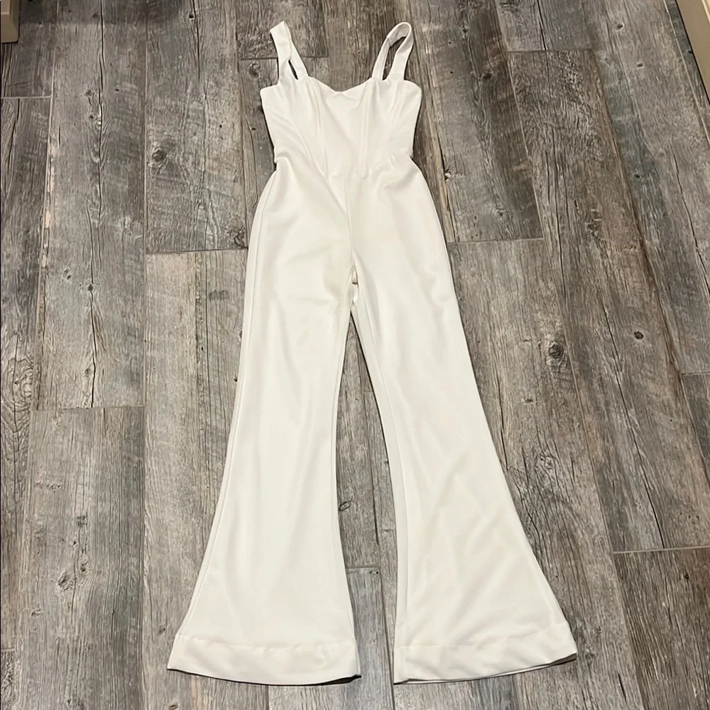 Show Me Your Mumu Nina Elegant White Jumpsuit - Picture 6 of 10